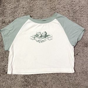 Medium Angle Print sleeve tee